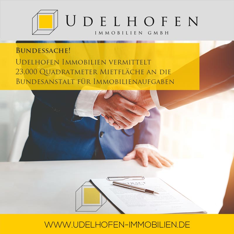 Vertragsabschluss bei Udelhofen Immobilien, Handshake, Dokument